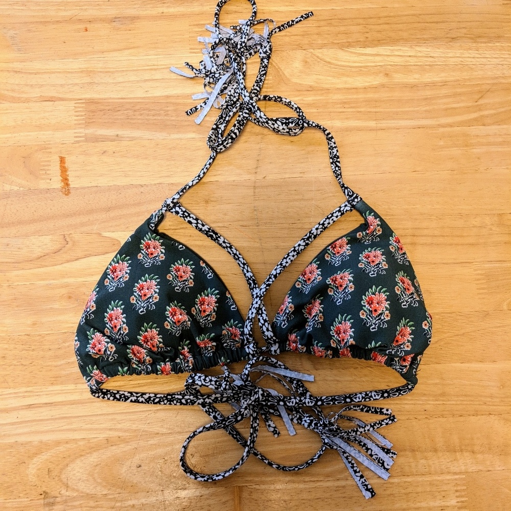 Floral Swimsuit Top